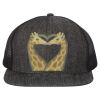 Flat Bill Six-Panel Trucker Cap Thumbnail
