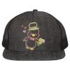 Flat Bill Six-Panel Trucker Cap Thumbnail