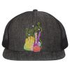 Flat Bill Six-Panel Trucker Cap Thumbnail