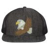 Flat Bill Six-Panel Trucker Cap Thumbnail
