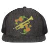 Flat Bill Six-Panel Trucker Cap Thumbnail