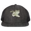 Flat Bill Six-Panel Trucker Cap Thumbnail