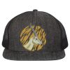 Flat Bill Six-Panel Trucker Cap Thumbnail