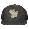 Flat Bill Six-Panel Trucker Cap Thumbnail