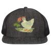 Flat Bill Six-Panel Trucker Cap Thumbnail
