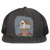 Flat Bill Six-Panel Trucker Cap Thumbnail