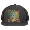 Flat Bill Six-Panel Trucker Cap Thumbnail