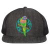 Flat Bill Six-Panel Trucker Cap Thumbnail