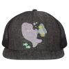 Flat Bill Six-Panel Trucker Cap Thumbnail