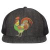 Flat Bill Six-Panel Trucker Cap Thumbnail