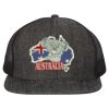 Flat Bill Six-Panel Trucker Cap Thumbnail