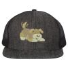 Flat Bill Six-Panel Trucker Cap Thumbnail