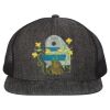 Flat Bill Six-Panel Trucker Cap Thumbnail