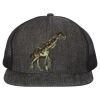 Flat Bill Six-Panel Trucker Cap Thumbnail