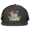 Flat Bill Six-Panel Trucker Cap Thumbnail