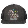 Flat Bill Six-Panel Trucker Cap Thumbnail