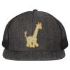 Flat Bill Six-Panel Trucker Cap Thumbnail