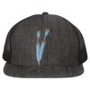 Flat Bill Six-Panel Trucker Cap Thumbnail