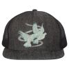 Flat Bill Six-Panel Trucker Cap Thumbnail