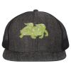 Flat Bill Six-Panel Trucker Cap Thumbnail