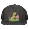 Flat Bill Six-Panel Trucker Cap Thumbnail