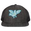 Flat Bill Six-Panel Trucker Cap Thumbnail