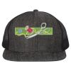 Flat Bill Six-Panel Trucker Cap Thumbnail
