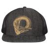 Flat Bill Six-Panel Trucker Cap Thumbnail