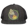 Flat Bill Six-Panel Trucker Cap Thumbnail