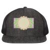 Flat Bill Six-Panel Trucker Cap Thumbnail
