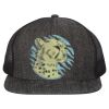 Flat Bill Six-Panel Trucker Cap Thumbnail