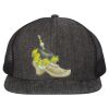 Flat Bill Six-Panel Trucker Cap Thumbnail