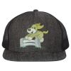 Flat Bill Six-Panel Trucker Cap Thumbnail