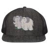 Flat Bill Six-Panel Trucker Cap Thumbnail