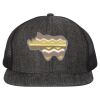 Flat Bill Six-Panel Trucker Cap Thumbnail