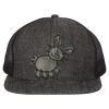 Flat Bill Six-Panel Trucker Cap Thumbnail