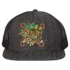 Flat Bill Six-Panel Trucker Cap Thumbnail