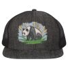 Flat Bill Six-Panel Trucker Cap Thumbnail