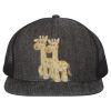 Flat Bill Six-Panel Trucker Cap Thumbnail