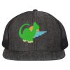 Flat Bill Six-Panel Trucker Cap Thumbnail