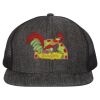 Flat Bill Six-Panel Trucker Cap Thumbnail