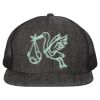Flat Bill Six-Panel Trucker Cap Thumbnail