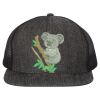 Flat Bill Six-Panel Trucker Cap Thumbnail