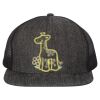 Flat Bill Six-Panel Trucker Cap Thumbnail