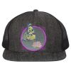 Flat Bill Six-Panel Trucker Cap Thumbnail