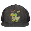 Flat Bill Six-Panel Trucker Cap Thumbnail