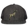 Flat Bill Six-Panel Trucker Cap Thumbnail