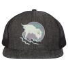 Flat Bill Six-Panel Trucker Cap Thumbnail