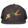 Flat Bill Six-Panel Trucker Cap Thumbnail