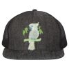 Flat Bill Six-Panel Trucker Cap Thumbnail